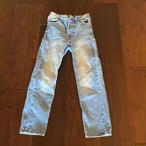 Kendall and Kylie high-rise straight jeans size 25
